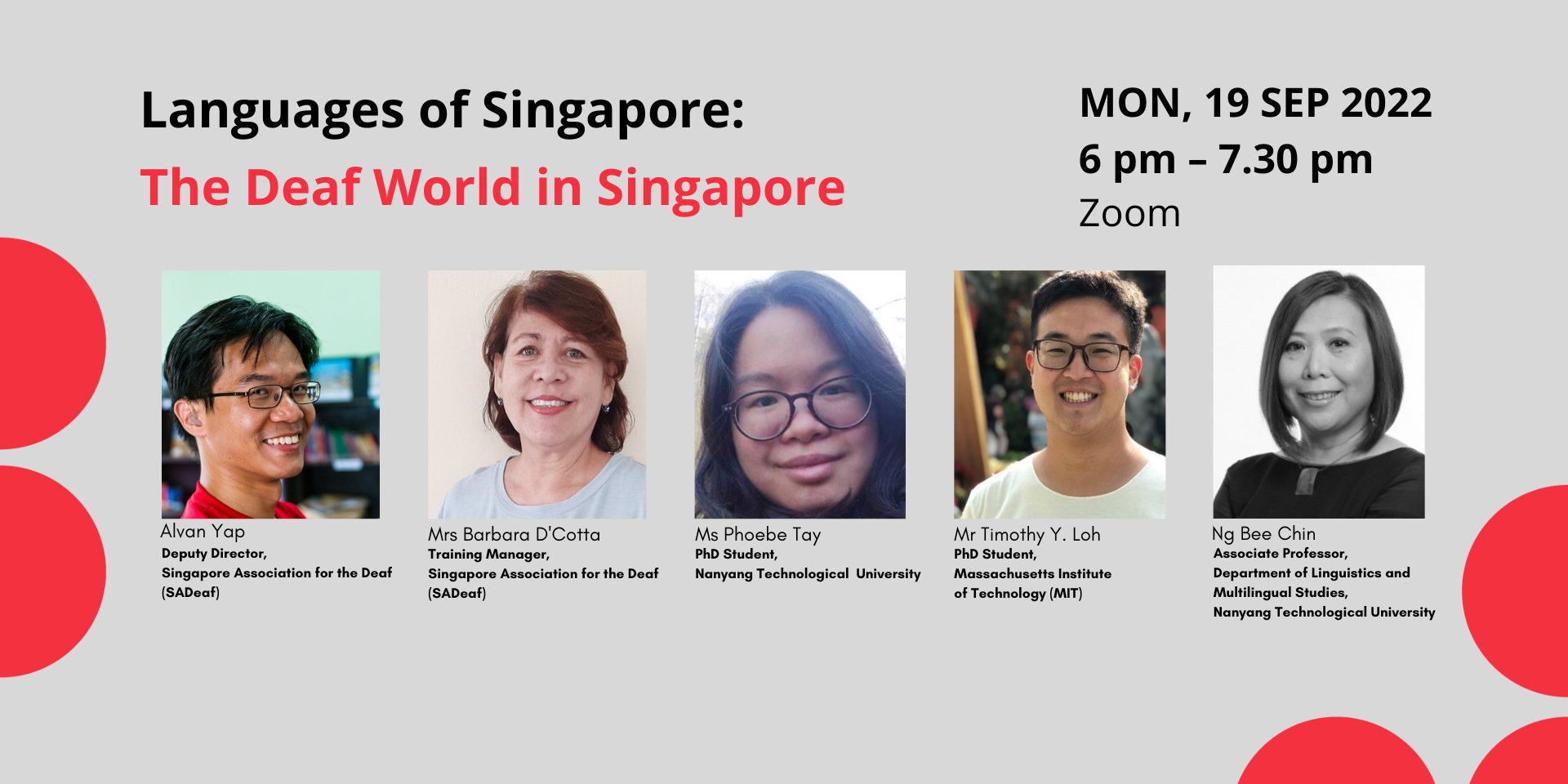 The Deaf World in Singapore Languages of Singapore 《好。報》 HKGoodPost